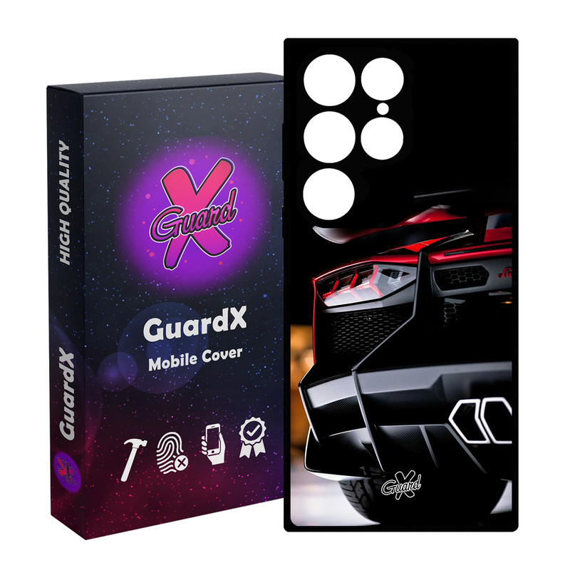 کاور گارد ایکس طرح Lamborghini مدل Glass10336 مناسب برای گوشی موبایل سامسونگ Galaxy S24 Ultra
