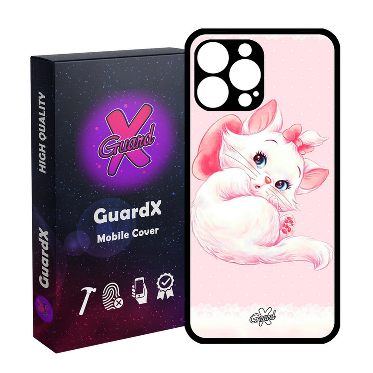 کاور گارد ایکس طرح Cat مدل Glass10219 مناسب برای گوشی موبایل اپل iPhone 13 Pro Max