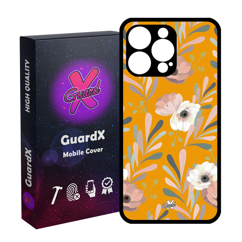 کاور گارد ایکس طرح Flower مدل Glass10647 مناسب برای گوشی موبایل اپل iPhone 15 Pro Max