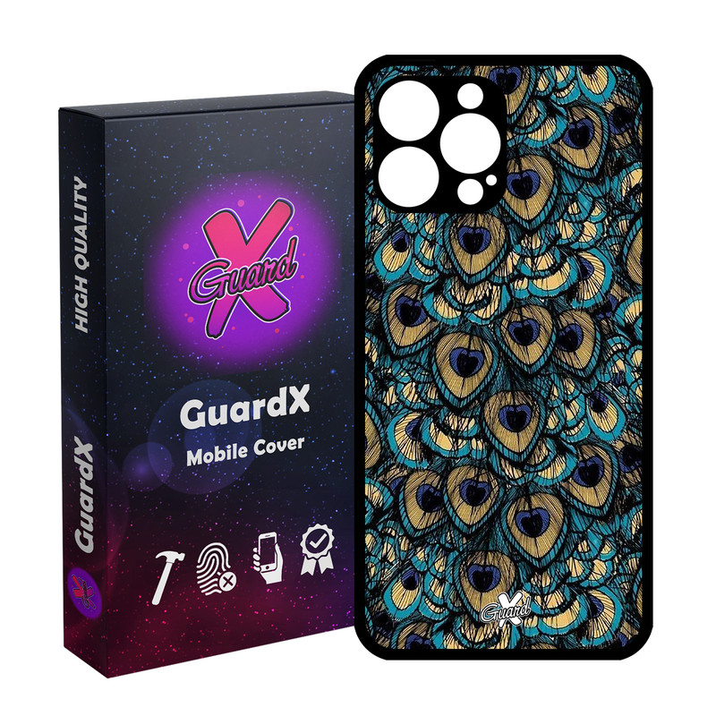 کاور گارد ایکس طرح Peacock مدل Glass10092 مناسب برای گوشی موبایل اپل iPhone 13 Pro Max