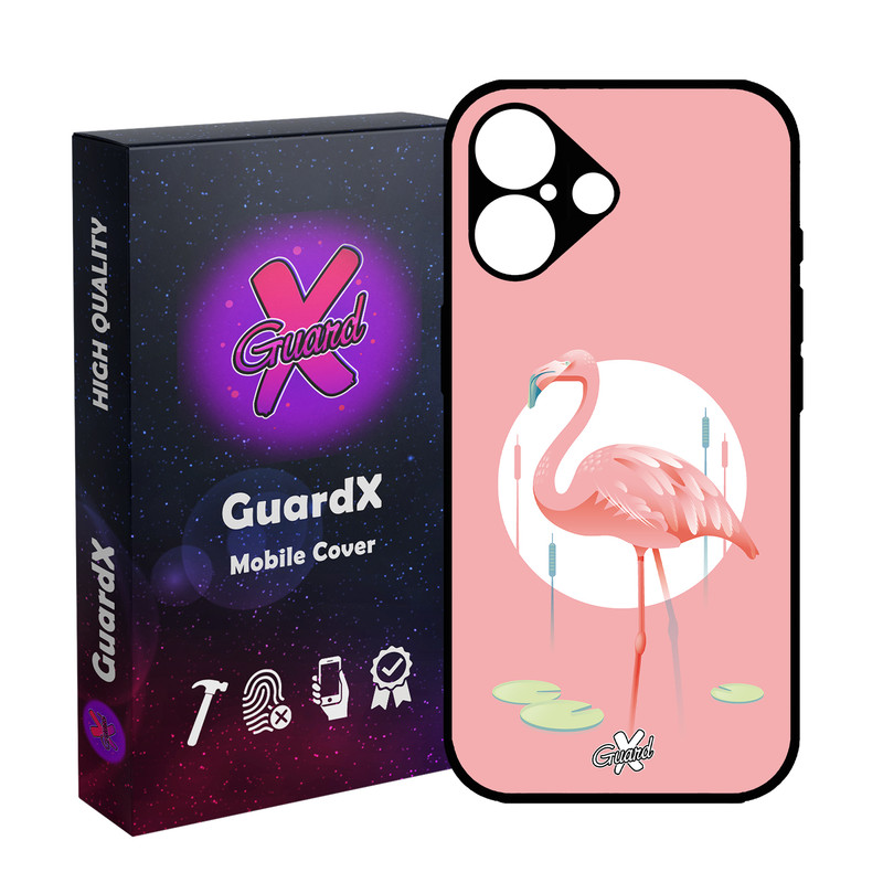 کاور گارد ایکس طرح Flamingo مدل 10084 مناسب برای گوشی موبایل اپل iPhone 16