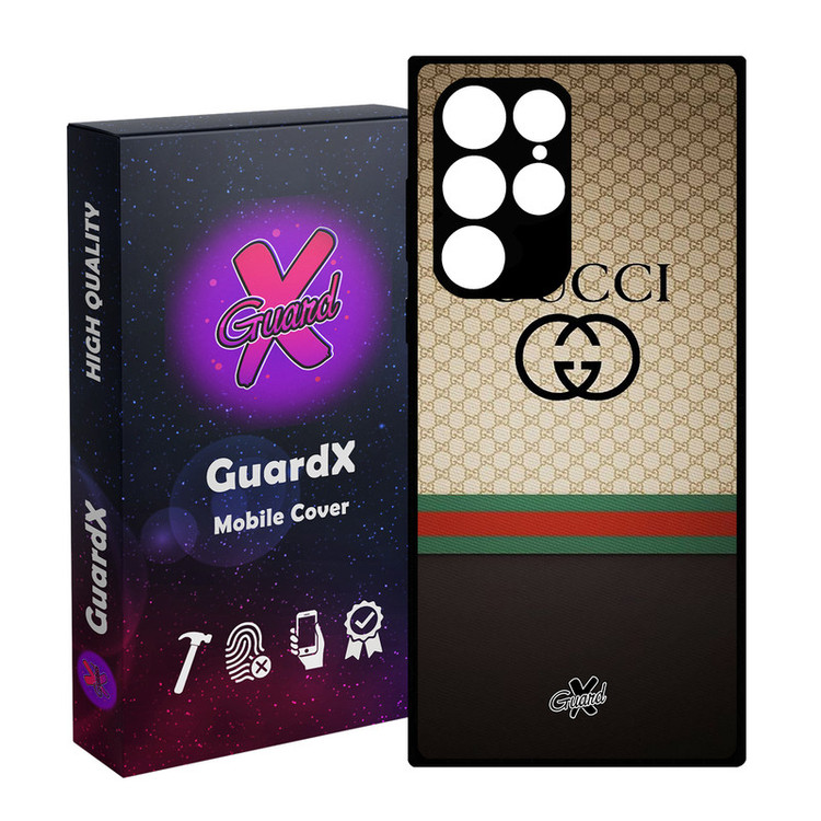 کاور گارد ایکس طرح Gucci مدل Glass10215 مناسب برای گوشی موبایل سامسونگ Galaxy S23 Ultra