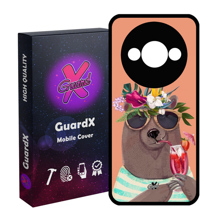 کاور گارد ایکس طرح Girl مدل Glass10633 مناسب برای گوشی موبایل شیائومی Redmi A3 4G/ A3X 4G/ Poco C61