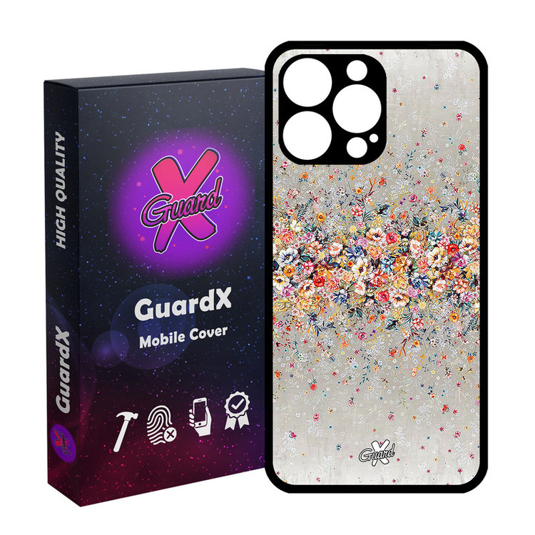 کاور گارد ایکس طرح Flower مدل Glass10409 مناسب برای گوشی موبایل اپل iPhone 14 Pro Max