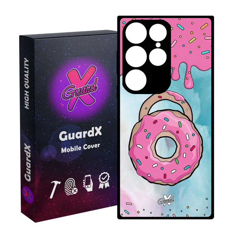 کاور گارد ایکس طرح Donut مدل Glass10069 مناسب برای گوشی موبایل سامسونگ Galaxy S24 Ultra