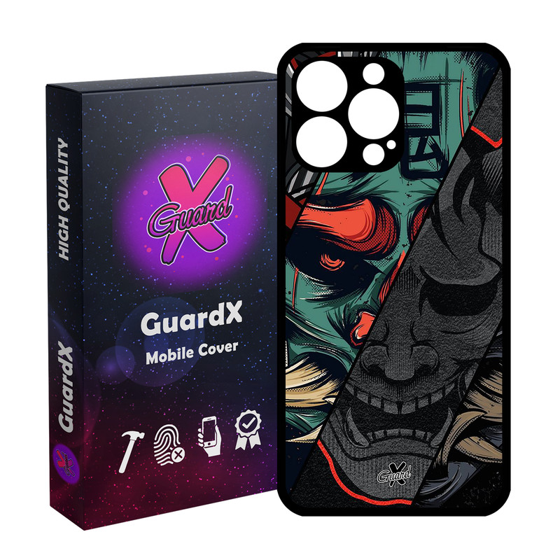 کاور گارد ایکس طرح سامورایی مدل Glass10529 مناسب برای گوشی موبایل اپل iPhone 14 Pro Max