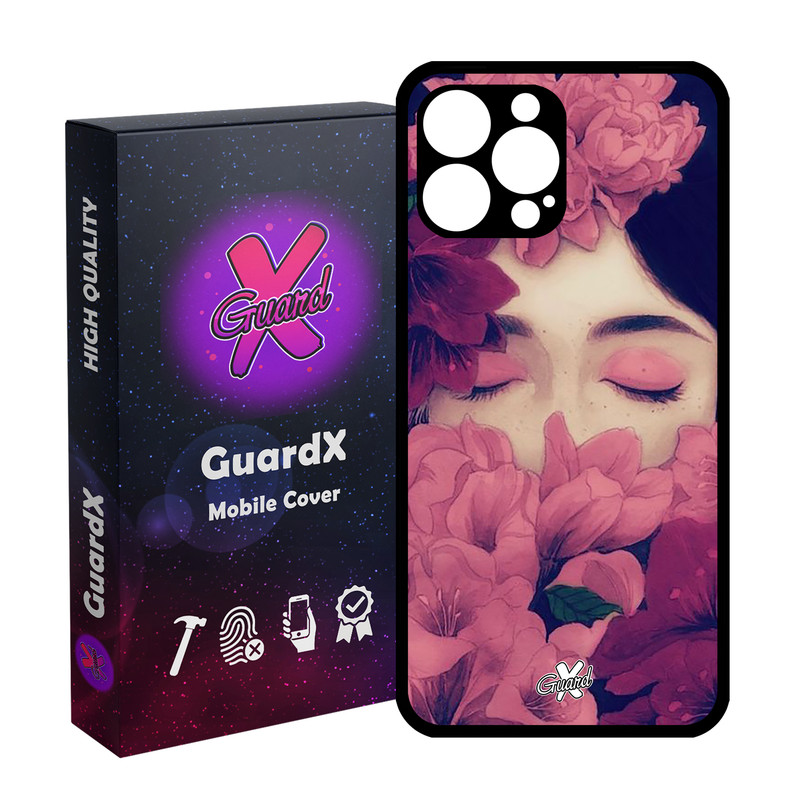 کاور گارد ایکس طرح Girl مدل Glass10027 مناسب برای گوشی موبایل اپل iPhone 14 Pro Max