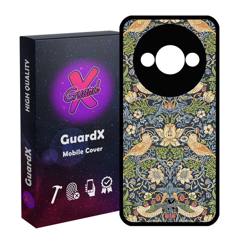 کاور گارد ایکس طرح سنتی مدل Glass10258 مناسب برای گوشی موبایل شیائومی Redmi A3 4G/ A3X 4G/ Poco C61