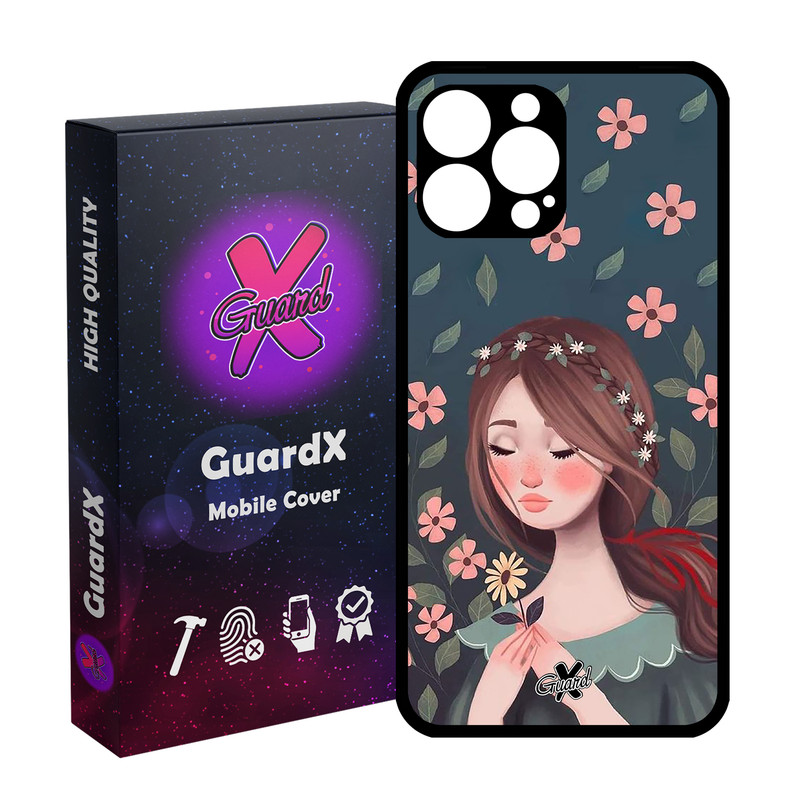 کاور گارد ایکس طرح Girl مدل Glass10332 مناسب برای گوشی موبایل اپل iPhone 14 Pro Max