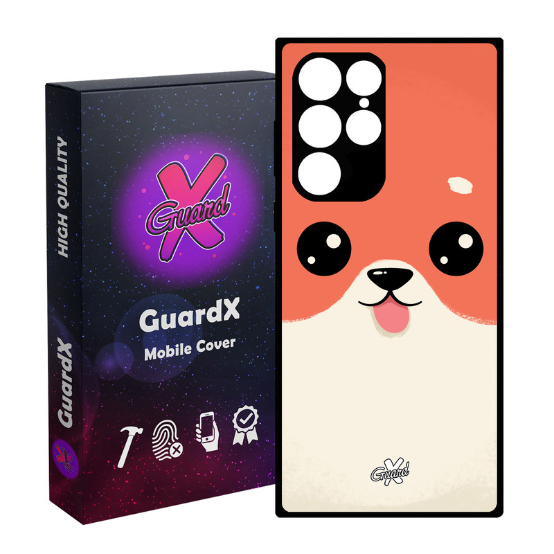 کاور گارد ایکس طرح Pet مدل Glass10186 مناسب برای گوشی موبایل سامسونگ Galaxy S23 Ultra