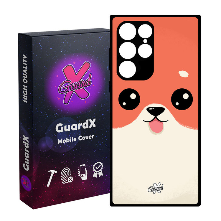 کاور گارد ایکس طرح Pet مدل Glass10186 مناسب برای گوشی موبایل سامسونگ Galaxy S23 Ultra