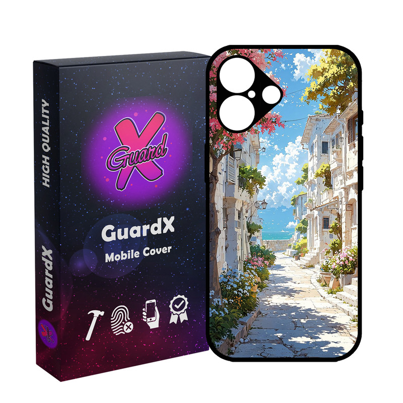 کاور گارد ایکس طرح کوچه ساحل مدل 10745 مناسب برای گوشی موبایل اپل iPhone 16