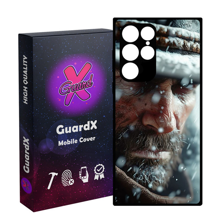 کاور گارد ایکس طرح Red Dead Redemption مدل Glass10736 مناسب برای گوشی موبایل سامسونگ Galaxy S23 Ultra
