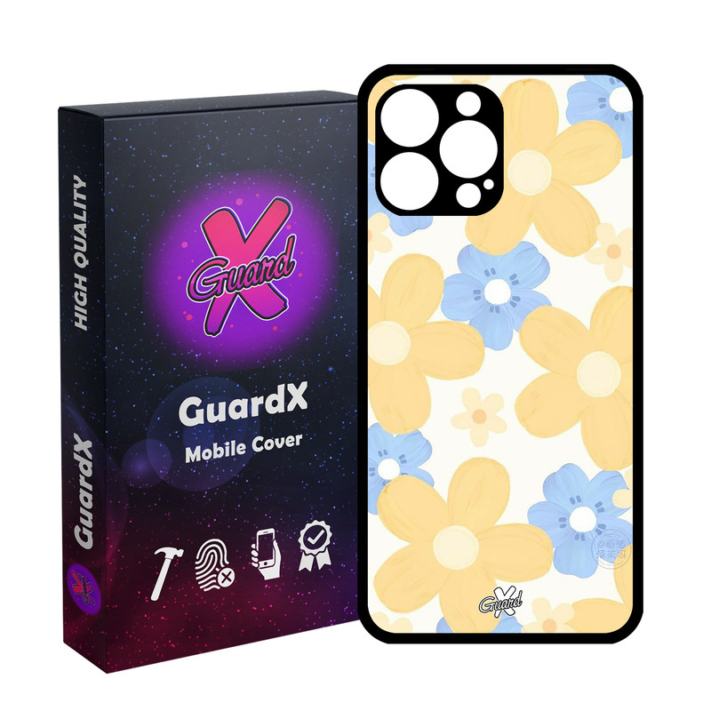 کاور گارد ایکس طرح Flower مدل Glass10539 مناسب برای گوشی موبایل اپل iPhone 13 Pro Max