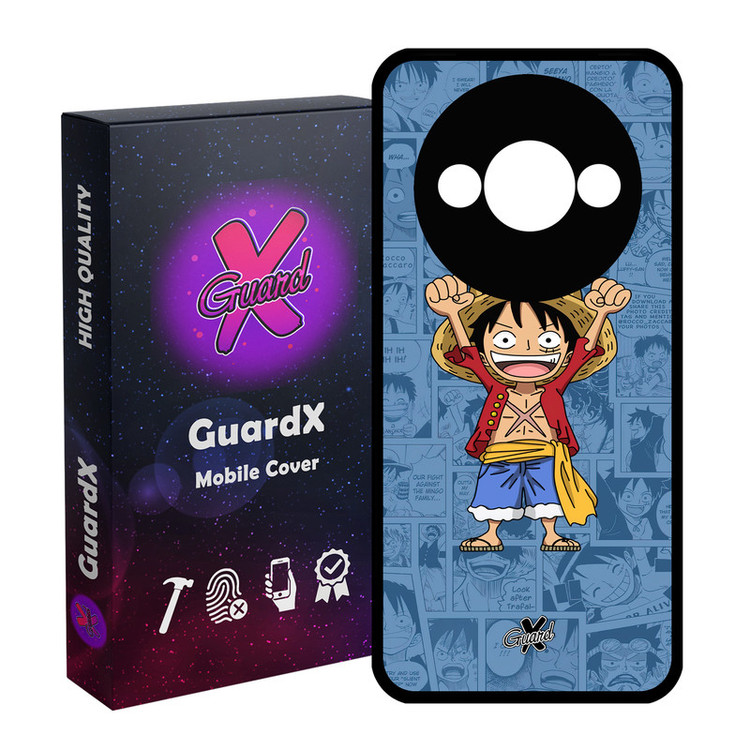 کاور گارد ایکس طرح Luffy مدل Glass10464 مناسب برای گوشی موبایل شیائومی Redmi A3 4G/ A3X 4G/ Poco C61