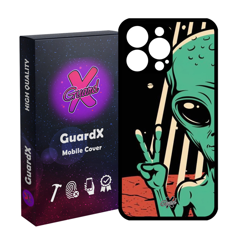 کاور گارد ایکس طرح Alien مدل Glass10499 مناسب برای گوشی موبایل اپل iPhone 14 Pro Max