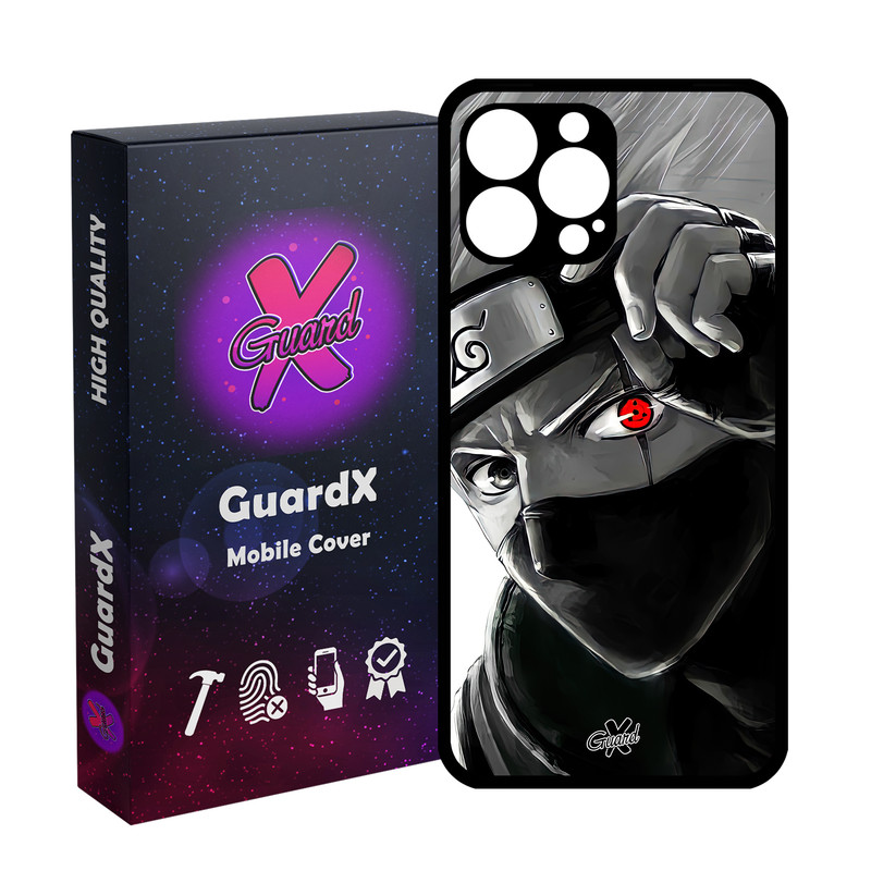 کاور گارد ایکس طرح Kakashi Anime مدل Glass10588 مناسب برای گوشی موبایل اپل iPhone 13 Pro Max