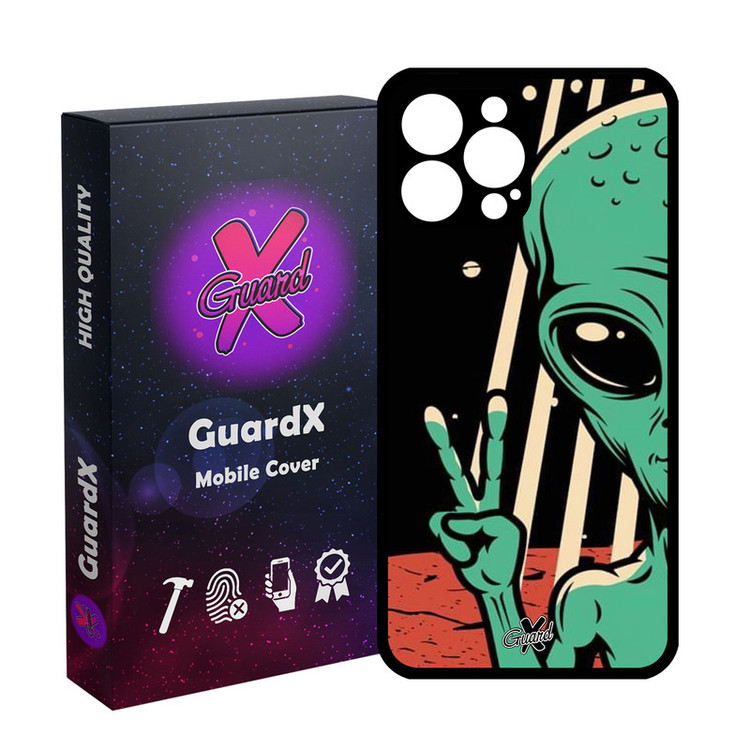 کاور گارد ایکس طرح Alien مدل Glass10499 مناسب برای گوشی موبایل اپل iPhone 13 Pro Max