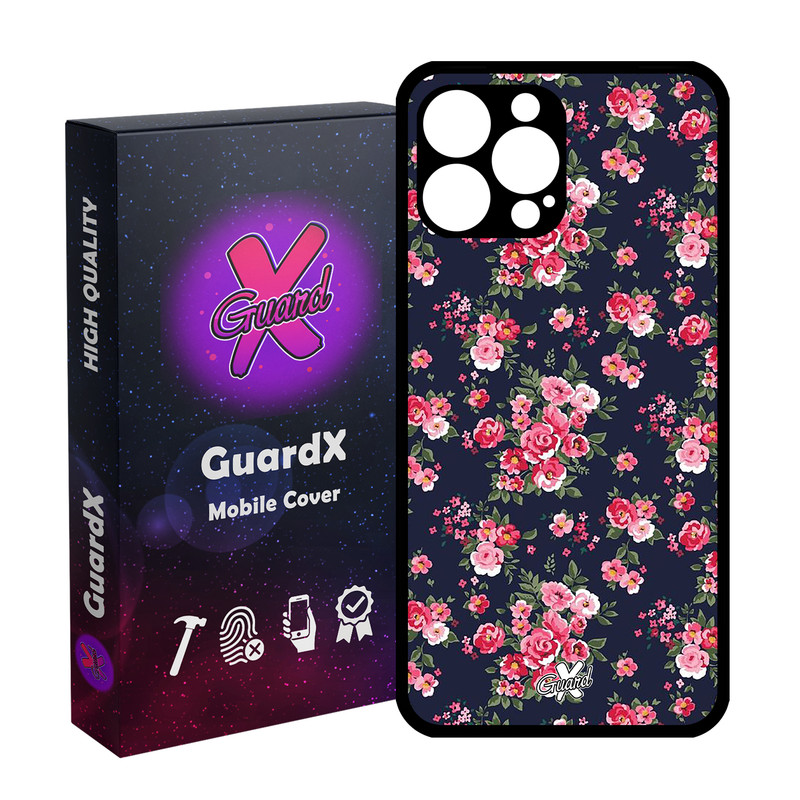 کاور گارد ایکس طرح Flower مدل Glass10130 مناسب برای گوشی موبایل اپل iPhone 13 Pro Max