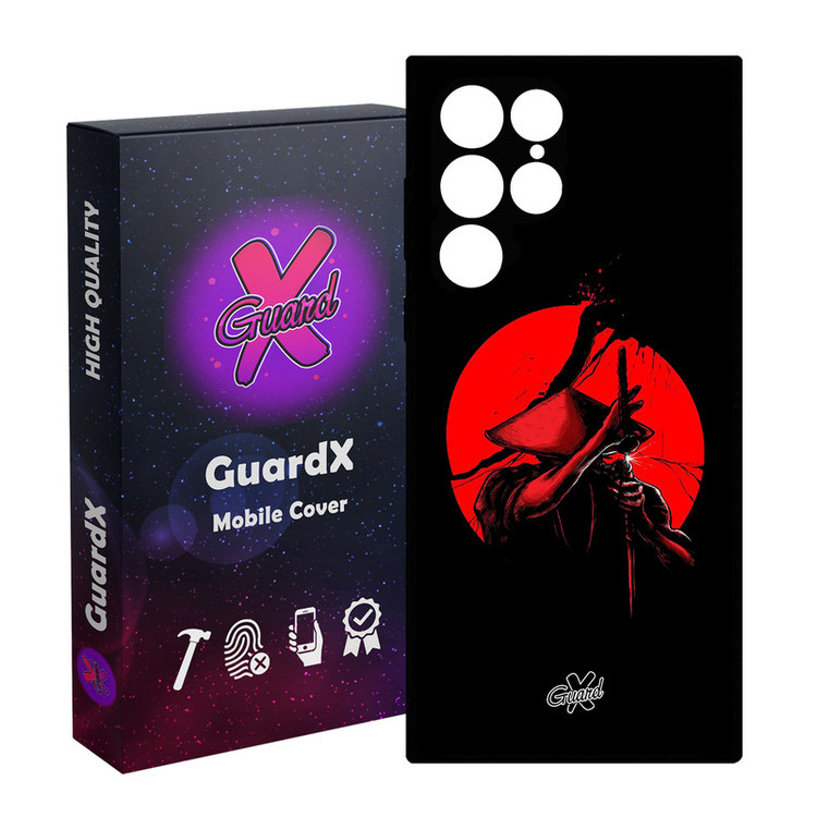 کاور گارد ایکس طرح Samurai مدل Glass10251 مناسب برای گوشی موبایل سامسونگ Galaxy S23 Ultra