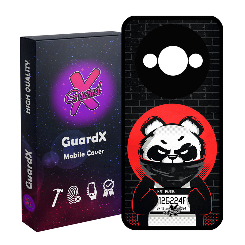 کاور گارد ایکس طرح Panda مدل قاب Glass10241 مناسب برای گوشی موبایل شیائومی Redmi A3 4G/ A3X 4G/ Poco C61
