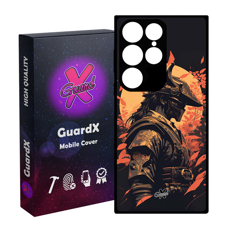 کاور گارد ایکس طرح Samurai مدل Glass10610 مناسب برای گوشی موبایل سامسونگ Galaxy S24 Ultra