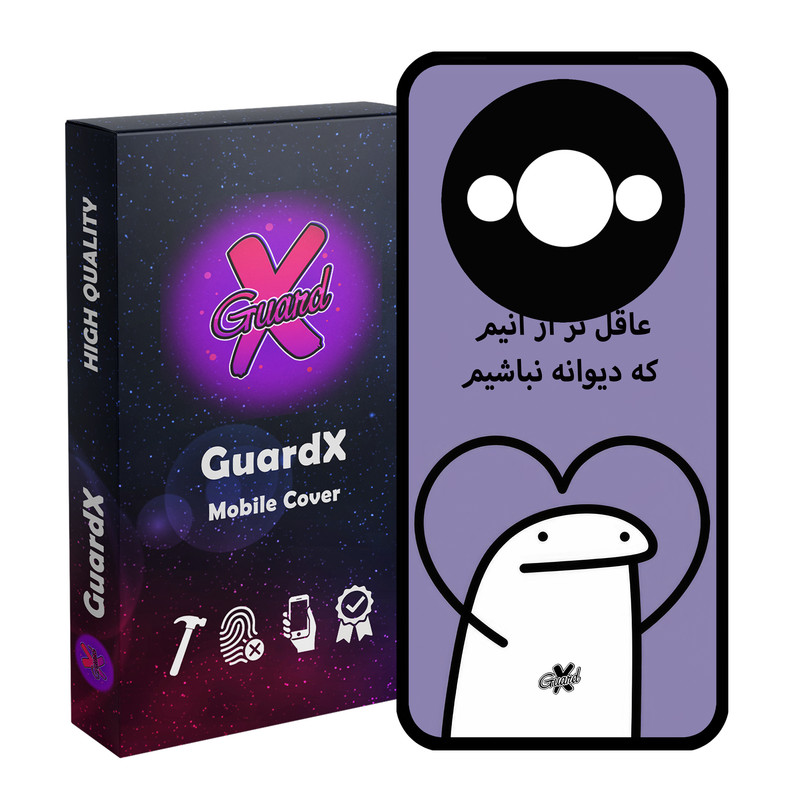 کاور گارد ایکس طرح Naruto مناسب برای گوشی موبایل شیائومی Redmi A3 4G/ A3X 4G/ Poco C61