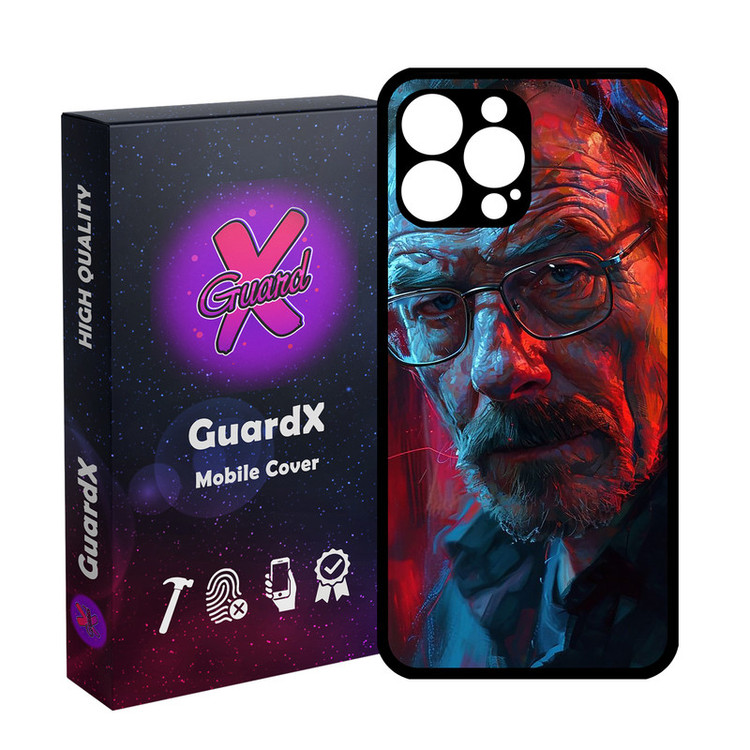 کاور گارد ایکس طرح والتر وایت مدل Glass10755 مناسب برای گوشی موبایل اپل iPhone 13 Pro Max