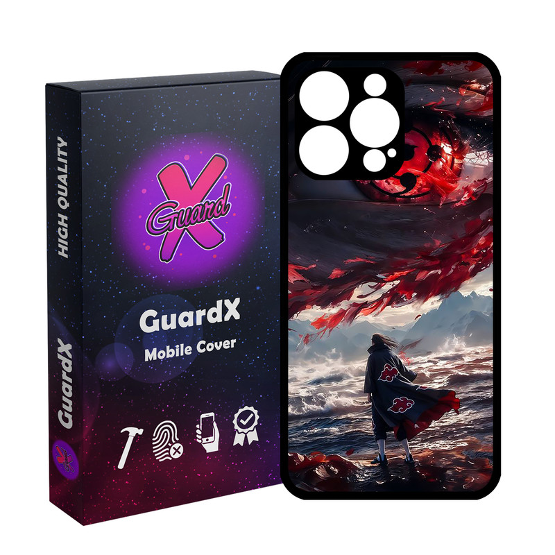 کاور گارد ایکس طرح ایتاچی انیمه ناروتو مدل  Glass10765 مناسب برای گوشی موبایل اپل iPhone 14 Pro Max