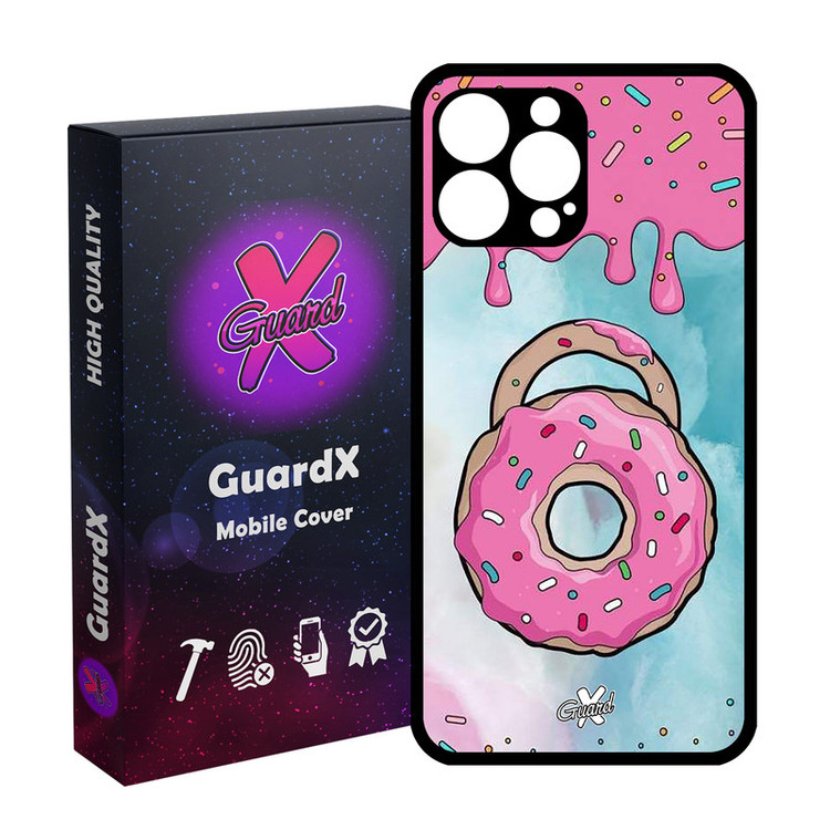کاور گارد ایکس طرح Donut مدل Glass10069 مناسب برای گوشی موبایل اپل iPhone 14 Pro Max