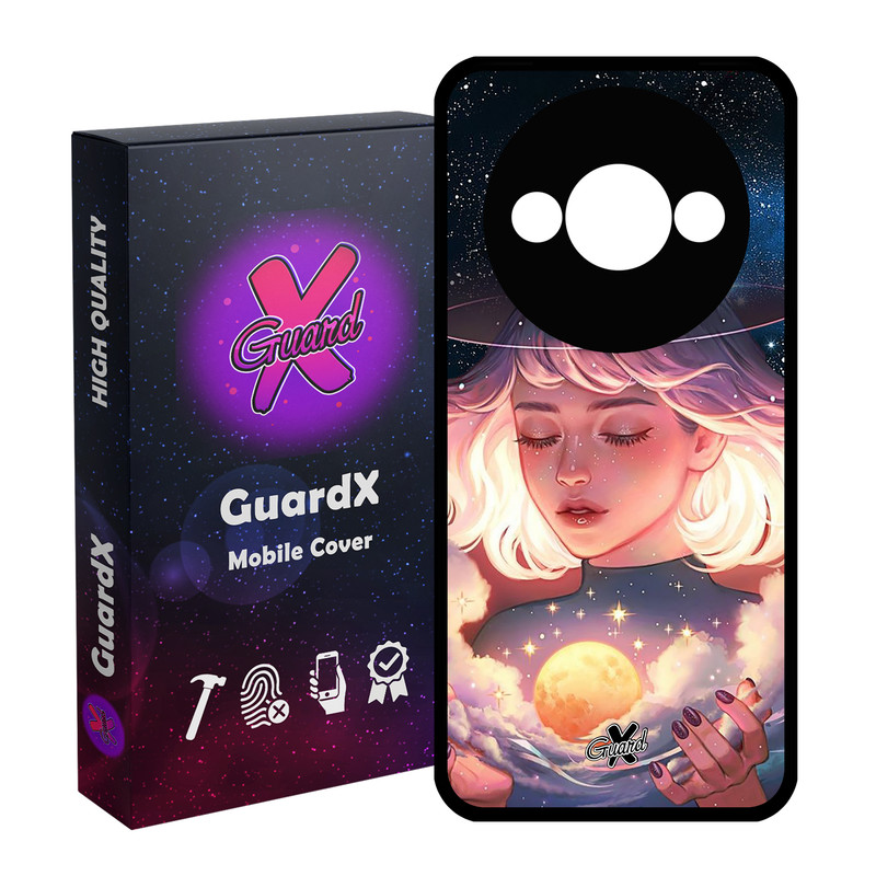 کاور گارد ایکس طرح Girl مدل Glass10059 مناسب برای گوشی موبایل شیائومی Redmi A3 4G/ A3X 4G/ Poco C61