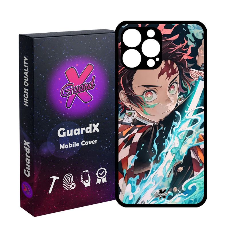 کاور گارد ایکس طرح Demon Slayer Anime مدل Glass10589 مناسب برای گوشی موبایل اپل iPhone 13 Pro Max
