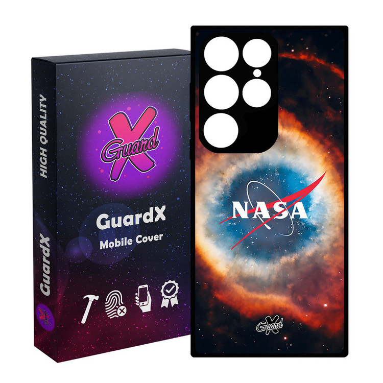 کاور گارد ایکس طرح Nasa مدل Glass10234 مناسب برای گوشی موبایل سامسونگ Galaxy S24 Ultra