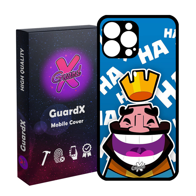 کاور گارد ایکس طرح Clash Royale مدل Glass10036 مناسب برای گوشی موبایل اپل iPhone 14 Pro Max