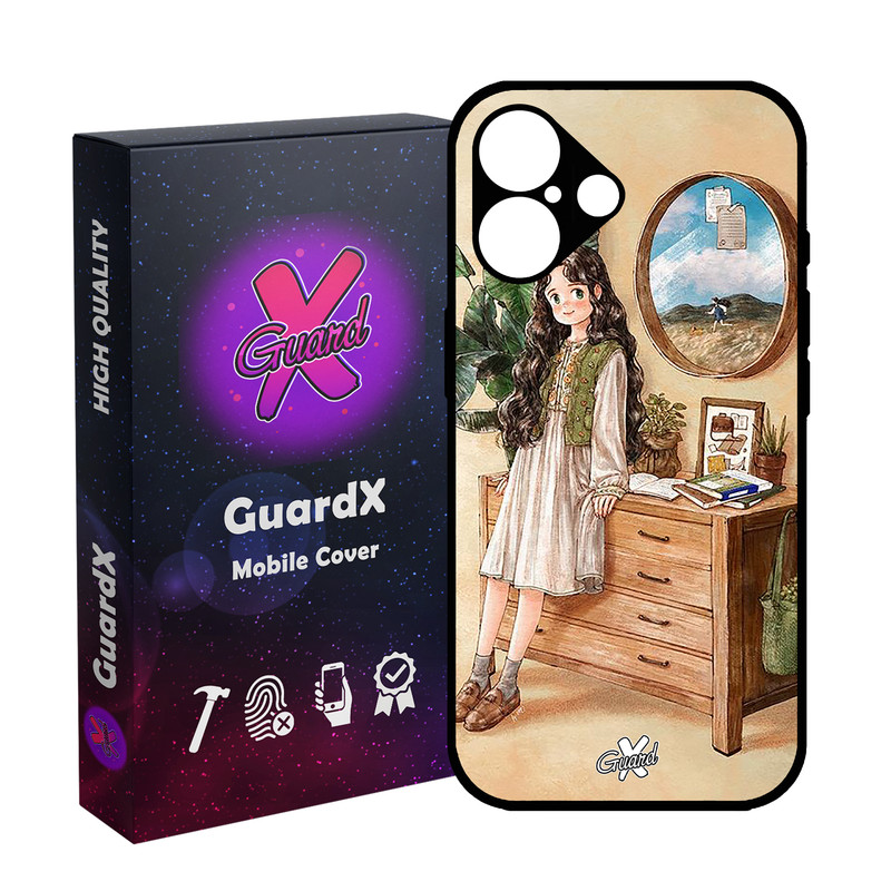 کاور گارد ایکس طرح دختر مدل 10308 مناسب برای گوشی موبایل اپل iPhone 16