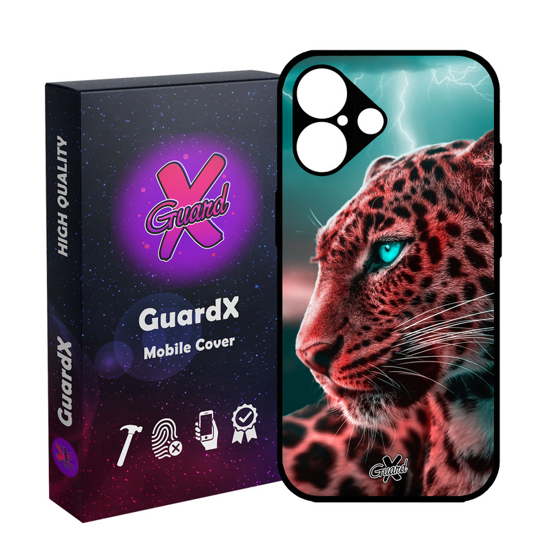 کاور گارد ایکس طرح پلنگ مدل 10233 مناسب برای گوشی موبایل اپل iPhone 16