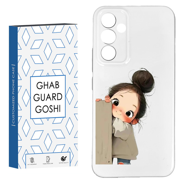 کاور قاب گارد گوشی طرح فانتزی دختر ملوس کد HARD-09 مناسب برای گوشی موبایل سامسونگ GALAXY A54