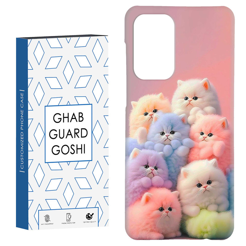 کاور قاب گارد گوشی طرح پیشی کد Dimo-361 مناسب برای گوشی موبایل سامسونگ Galaxy A52 / a52s