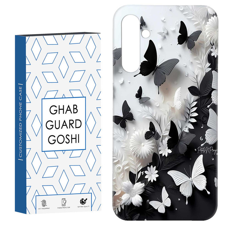 کاور قاب گارد گوشی طرح پروانه کد Dimo-384 مناسب برای گوشی موبایل سامسونگ Galaxy A34 / A34 5g
