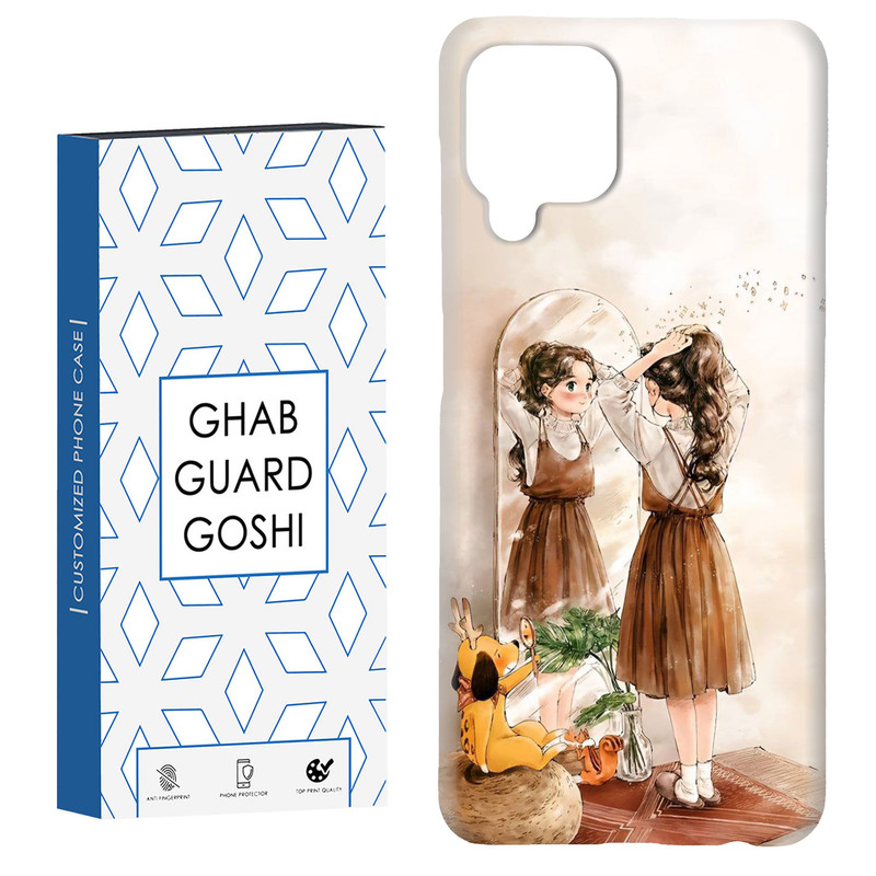 کاور قاب گارد گوشی طرح دخترانه کد Dimo-019 مناسب برای گوشی موبایل سامسونگ Galaxy A12 / Galaxy M12