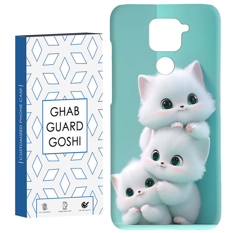 کاور قاب گارد گوشی طرح پیشی کد Dimo-359 مناسب برای گوشی موبایل شیائومی Redmi Note 9