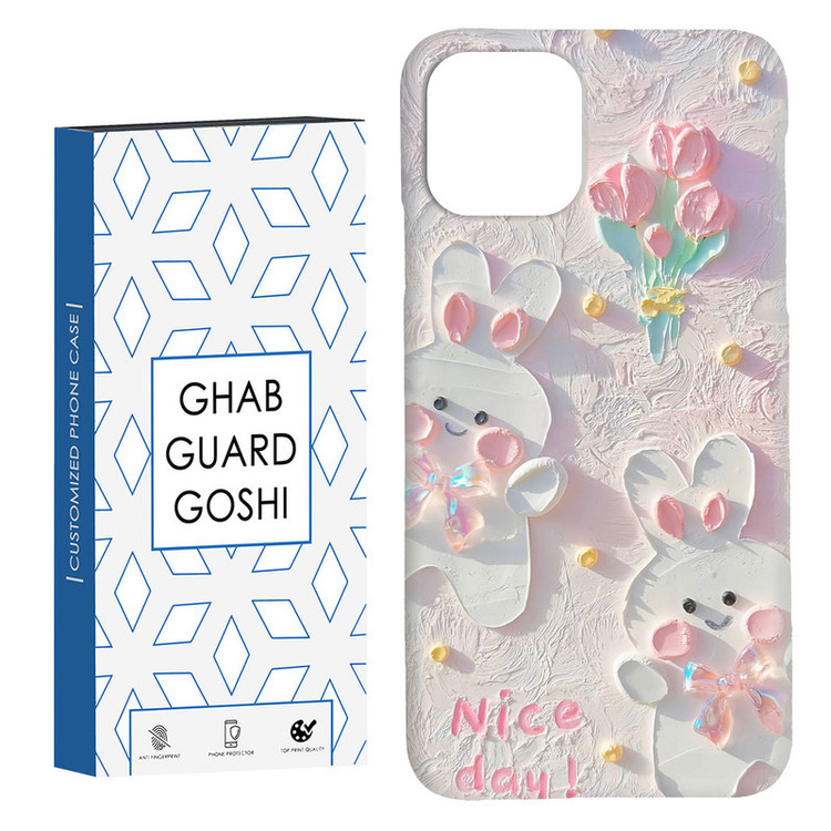 کاور قاب گارد گوشی طرح گل کد Dimo-214 مناسب برای گوشی موبایل اپل IPHONE 11 PRO MAX