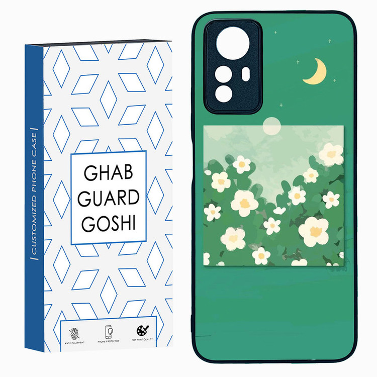 کاور قاب گارد گوشی طرح گل کد TPU-028 مناسب برای گوشی موبایل شیائومی Redmi Note 12s