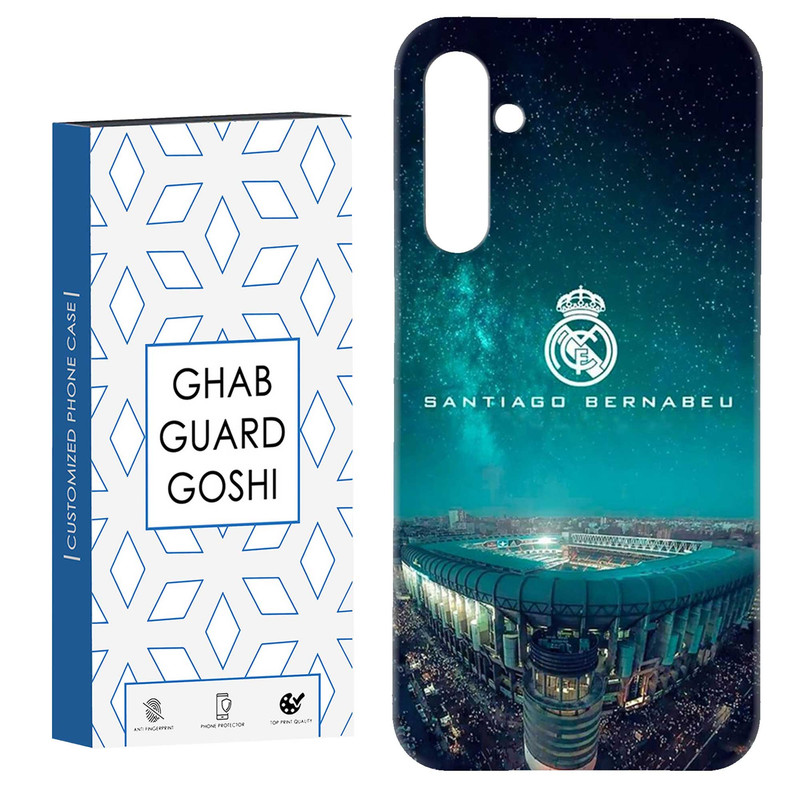 کاور قاب گارد گوشی طرح رئال مادرید کد Dimo-587 مناسب برای گوشی موبایل سامسونگ GALAXY A15