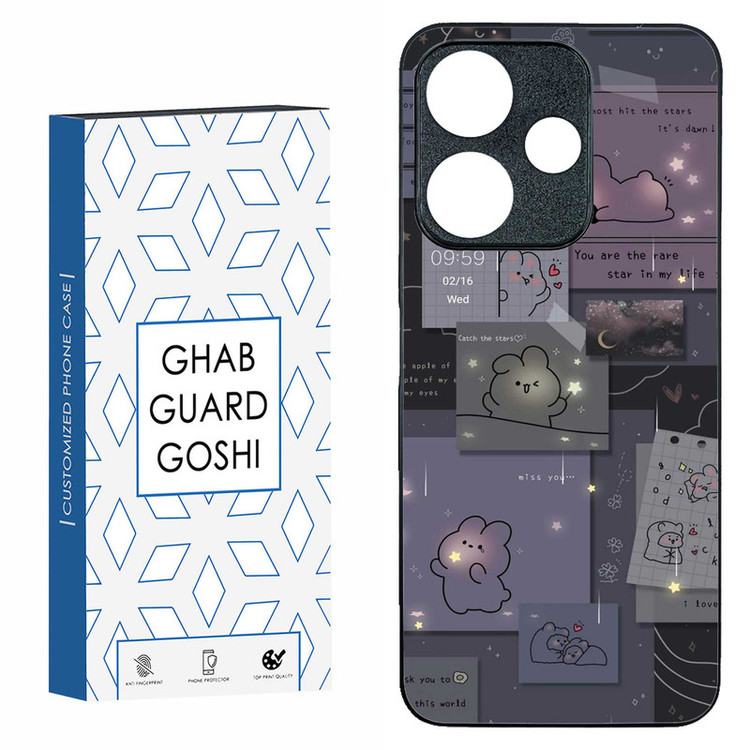 کاور قاب گارد گوشی طرح فانتزی کد TPU-197 مناسب برای گوشی موبایل شیائومی REDMI 13