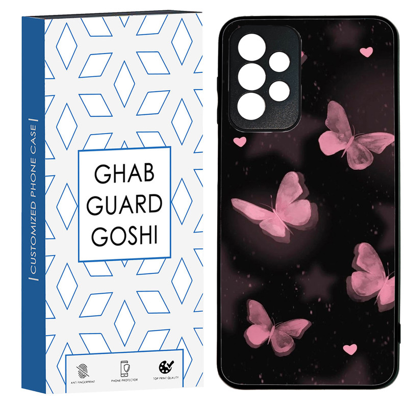 کاور قاب گارد گوشی طرح پروانه کد TPU-182 مناسب برای گوشی موبایل سامسونگ Galaxy A73