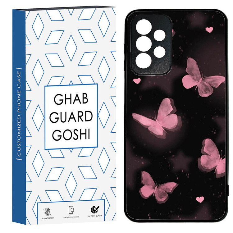 کاور قاب گارد گوشی طرح پروانه کد TPU-182 مناسب برای گوشی موبایل سامسونگ Galaxy A73