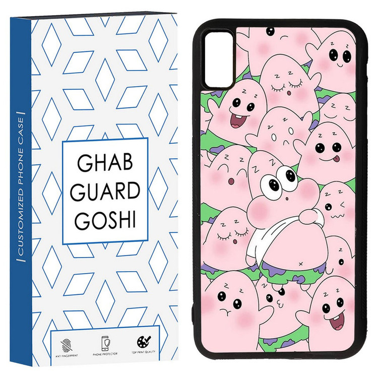 کاور قاب گارد گوشی طرح پاتریک کد TPU-101 مناسب برای گوشی موبایل اپل Iphone XS MAX/ Iphone X MAX