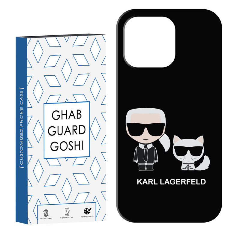 کاور قاب گارد گوشی طرح karl کد Dimo-042 مناسب برای گوشی موبایل اپل IPHONE 16 PRO
