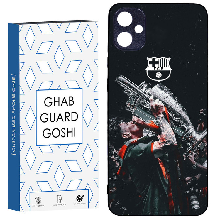 کاور قاب گارد گوشی طرح مسی کد TPU-123 مناسب برای گوشی موبایل سامسونگ Galaxy A05